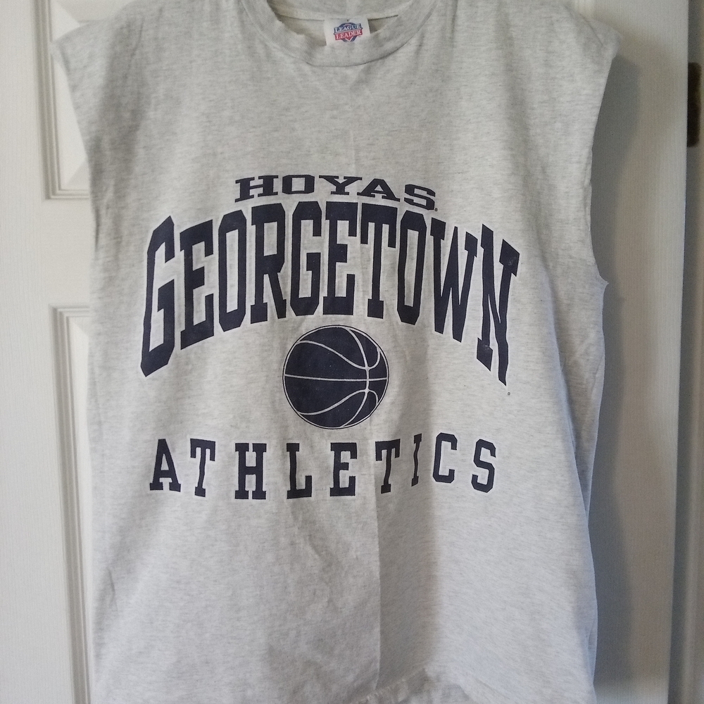 Georgetown Hoyas Sleeveless Gray Shirt